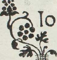An illustration from L'honesto essempio del uertuoso desiderio che hanno le donne di nobil ingegno : circa lo imparare i punti tagliati a fogliami (1550)