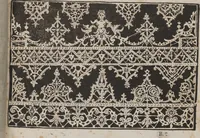 An illustration from Corona delle nobili, et virtvose donne. Libro [primo] : nel quale si dimostra in varij dissegni molte sorti di mostre di punti in aria, punti tagliati, punti a reticello, & ristampa la quarta voltà (1592)