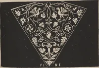 An illustration from Corona delle nobili, et virtvose donne. Libro [primo] : nel quale si dimostra in varij dissegni molte sorti di mostre di punti in aria, punti tagliati, punti a reticello, & ristampa la quarta voltà (1592)