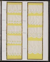 Picture 4 of 9 from Embroidered edgings : job lot offer, ref. 812 (1860), leaf 4