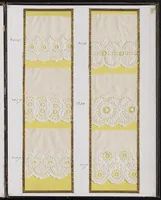 Picture 6 of 9 from Embroidered edgings : job lot offer, ref. 812 (1860), leaf 6