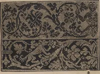 An illustration from New künstlichs Modelbuch : von allerhand artlichen und gerechten Mödeln, auff der laden zuwircken (1589)