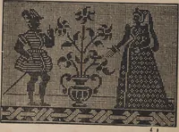 Picture 20 of 22 from New künstlichs Modelbuch : von allerhand artlichen und gerechten Mödeln, auff der laden zuwircken (1589), leaf 80