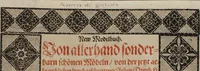 Picture 1 of 53 from New Modelbuch. Von allerhand sonderbarn schönen Mödeln... (1592), leaf 4