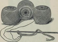 An illustration from Florence home needle-work (1888)
