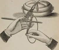 An illustration from Florence home needle-work (1889)
