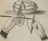 An illustration from Florence home needle-work (1889)