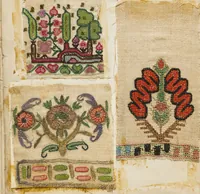 An illustration from [Embroidery sample book] (1800)
