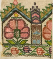Picture 44 of 86 from [Embroidery sample book] (1800), leaf 19
