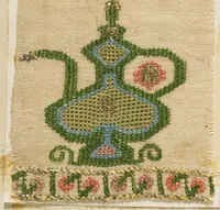 Picture 51 of 86 from [Embroidery sample book] (1800), leaf 21
