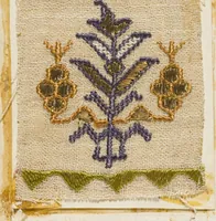 An illustration from [Embroidery sample book] (1800)