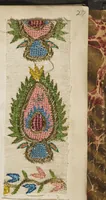 An illustration from [Embroidery sample book] (1800)