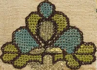 An illustration from [Embroidery sample book] (1800)