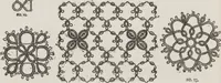 An illustration from Complete guide to the work-table : containing instructions in Berlin work, crochet, drawn-thread work, embroidery, knitting, knotting or macrame, lace, netting, poonah painting, & tatting, with numerous illustrations and coloured designs (1884)