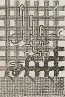 An illustration from Complete guide to the work-table : containing instructions in Berlin work, crochet, drawn-thread work, embroidery, knitting, knotting or macrame, lace, netting, poonah painting, & tatting, with numerous illustrations and coloured designs (1884)