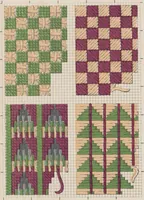 An illustration from Complete guide to the work-table : containing instructions in Berlin work, crochet, drawn-thread work, embroidery, knitting, knotting or macrame, lace, netting, poonah painting, & tatting, with numerous illustrations and coloured designs (1884)
