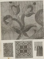 An illustration from Complete guide to the work-table : containing instructions in Berlin work, crochet, drawn-thread work, embroidery, knitting, knotting or macrame, lace, netting, poonah painting, & tatting, with numerous illustrations and coloured designs (1884)