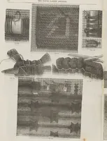 An illustration from Complete guide to the work-table : containing instructions in Berlin work, crochet, drawn-thread work, embroidery, knitting, knotting or macrame, lace, netting, poonah painting, & tatting, with numerous illustrations and coloured designs (1884)