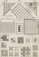 An illustration from Complete guide to the work-table : containing instructions in Berlin work, crochet, drawn-thread work, embroidery, knitting, knotting or macrame, lace, netting, poonah painting, & tatting, with numerous illustrations and coloured designs (1884)