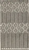 An illustration from Complete guide to the work-table : containing instructions in Berlin work, crochet, drawn-thread work, embroidery, knitting, knotting or macrame, lace, netting, poonah painting, & tatting, with numerous illustrations and coloured designs (1884)