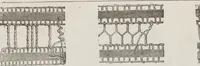 An illustration from Complete guide to the work-table : containing instructions in Berlin work, crochet, drawn-thread work, embroidery, knitting, knotting or macrame, lace, netting, poonah painting, & tatting, with numerous illustrations and coloured designs (1884)