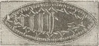 An illustration from Complete guide to the work-table : containing instructions in Berlin work, crochet, drawn-thread work, embroidery, knitting, knotting or macrame, lace, netting, poonah painting, & tatting, with numerous illustrations and coloured designs (1884)