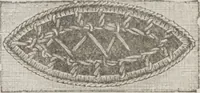 An illustration from Complete guide to the work-table : containing instructions in Berlin work, crochet, drawn-thread work, embroidery, knitting, knotting or macrame, lace, netting, poonah painting, & tatting, with numerous illustrations and coloured designs (1884)