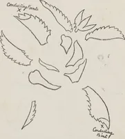 Picture 105 of 162 from Complete guide to the work-table : containing instructions in Berlin work, crochet, drawn-thread work, embroidery, knitting, knotting or macrame, lace, netting, poonah painting, & tatting, with numerous illustrations and coloured designs (1884), leaf 91