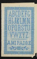 Picture 1 of 3 from New patterns for embroidering : alphabets (1870), leaf 3