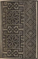 An illustration from Schön newes Modelbuch, von 540. schönen auszerwehlten Künstlichen, so wol Italiänischen, Französischen, Ni-derländischen, Engelländischen, als Teutschen Mödeln (1622)