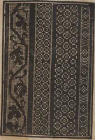 An illustration from Schön newes Modelbuch, von 540. schönen auszerwehlten Künstlichen, so wol Italiänischen, Französischen, Ni-derländischen, Engelländischen, als Teutschen Mödeln (1622)