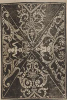 An illustration from Schön newes Modelbuch, von 540. schönen auszerwehlten Künstlichen, so wol Italiänischen, Französischen, Ni-derländischen, Engelländischen, als Teutschen Mödeln (1622)