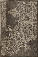 An illustration from Schön newes Modelbuch, von 540. schönen auszerwehlten Künstlichen, so wol Italiänischen, Französischen, Ni-derländischen, Engelländischen, als Teutschen Mödeln (1622)