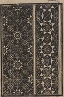 An illustration from Schön newes Modelbuch, von 540. schönen auszerwehlten Künstlichen, so wol Italiänischen, Französischen, Ni-derländischen, Engelländischen, als Teutschen Mödeln (1622)