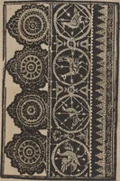 An illustration from Schön newes Modelbuch, von 540. schönen auszerwehlten Künstlichen, so wol Italiänischen, Französischen, Ni-derländischen, Engelländischen, als Teutschen Mödeln (1622)