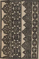 An illustration from Schön newes Modelbuch, von 540. schönen auszerwehlten Künstlichen, so wol Italiänischen, Französischen, Ni-derländischen, Engelländischen, als Teutschen Mödeln (1622)