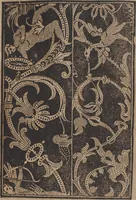 An illustration from Schön newes Modelbuch, von 540. schönen auszerwehlten Künstlichen, so wol Italiänischen, Französischen, Ni-derländischen, Engelländischen, als Teutschen Mödeln (1622)