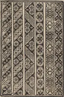 An illustration from Schön newes Modelbuch, von 540. schönen auszerwehlten Künstlichen, so wol Italiänischen, Französischen, Ni-derländischen, Engelländischen, als Teutschen Mödeln (1622)