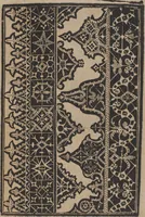 An illustration from Schön newes Modelbuch, von 540. schönen auszerwehlten Künstlichen, so wol Italiänischen, Französischen, Ni-derländischen, Engelländischen, als Teutschen Mödeln (1622)