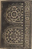 An illustration from Schön newes Modelbuch, von 540. schönen auszerwehlten Künstlichen, so wol Italiänischen, Französischen, Ni-derländischen, Engelländischen, als Teutschen Mödeln (1622)