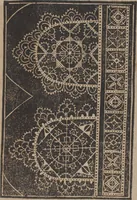 An illustration from Schön newes Modelbuch, von 540. schönen auszerwehlten Künstlichen, so wol Italiänischen, Französischen, Ni-derländischen, Engelländischen, als Teutschen Mödeln (1622)