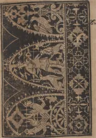 An illustration from Schön newes Modelbuch, von 540. schönen auszerwehlten Künstlichen, so wol Italiänischen, Französischen, Ni-derländischen, Engelländischen, als Teutschen Mödeln (1622)