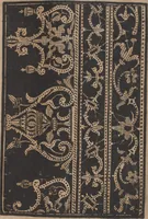 An illustration from Schön newes Modelbuch, von 540. schönen auszerwehlten Künstlichen, so wol Italiänischen, Französischen, Ni-derländischen, Engelländischen, als Teutschen Mödeln (1622)