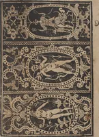An illustration from Schön newes Modelbuch, von 540. schönen auszerwehlten Künstlichen, so wol Italiänischen, Französischen, Ni-derländischen, Engelländischen, als Teutschen Mödeln (1622)