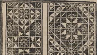 An illustration from Schön newes Modelbuch, von 540. schönen auszerwehlten Künstlichen, so wol Italiänischen, Französischen, Ni-derländischen, Engelländischen, als Teutschen Mödeln (1622)