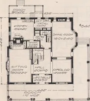 An illustration from Keith's architectural studies, no.8 (1905)