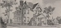 An illustration from Keith's architectural studies, no.8 (1905)