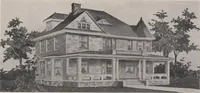 An illustration from Keith's architectural studies, no.8 (1905)
