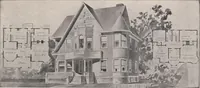 An illustration from Keith's architectural studies, no.8 (1905)