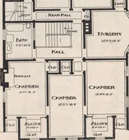 An illustration from Keith's architectural studies, no.8 (1905)